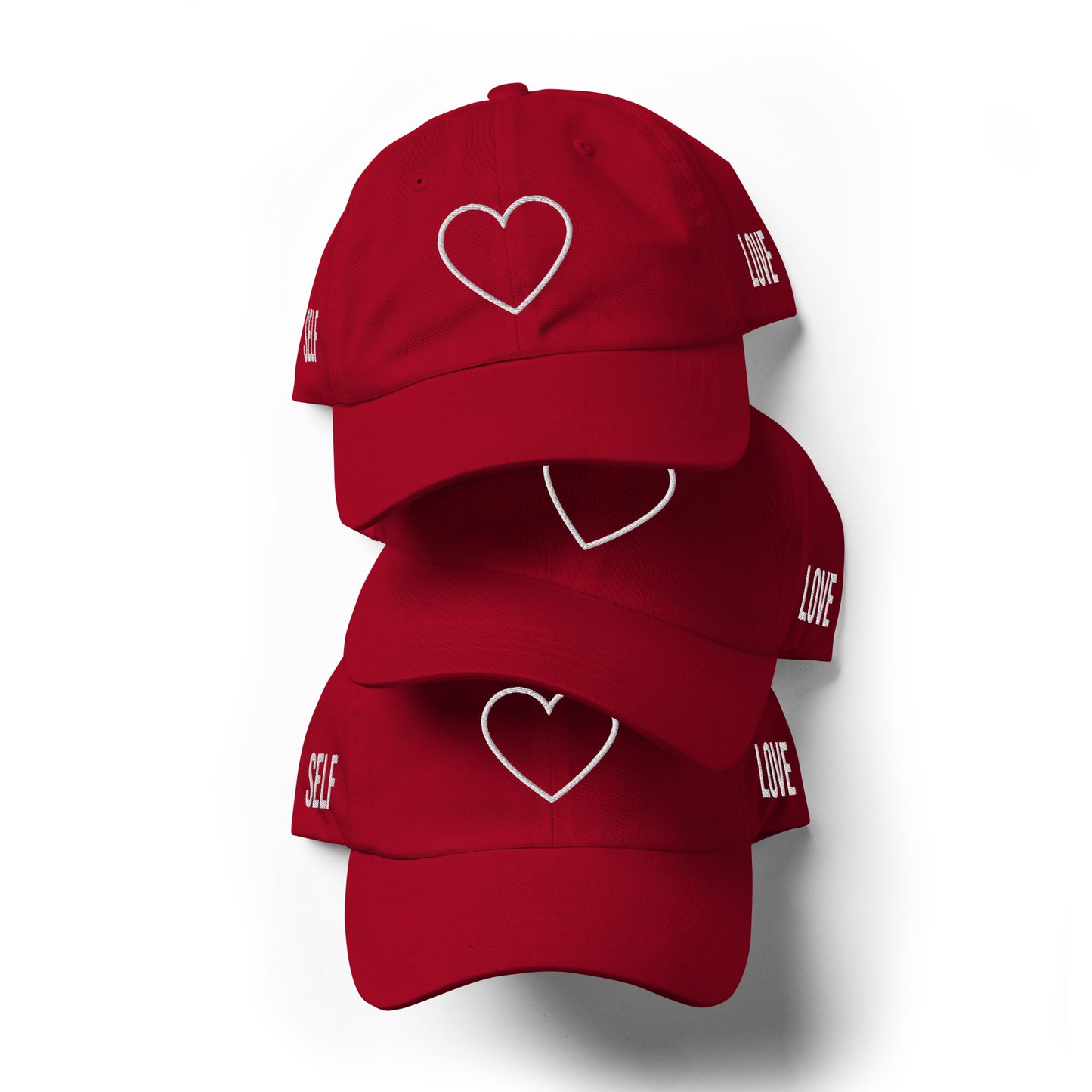 Self Love Red Dad Hat