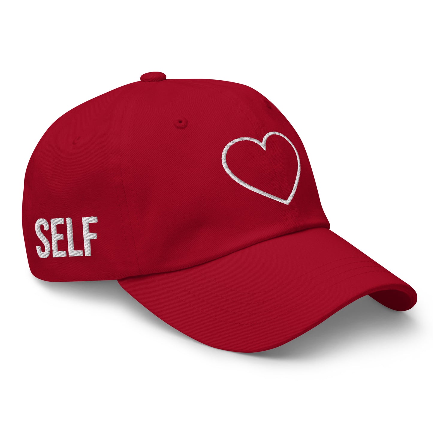 Self Love Red Dad Hat