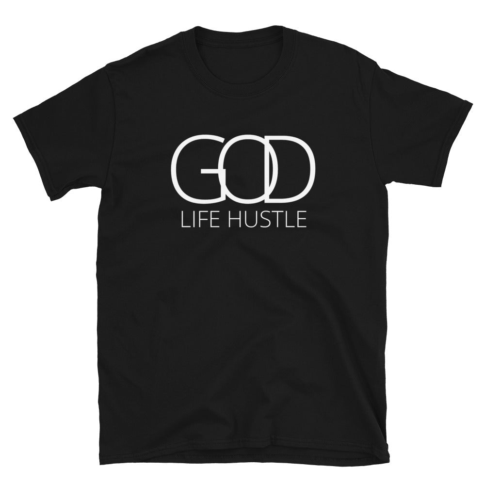 God Life Hustle T-Shirt - Black - God Life Hustle